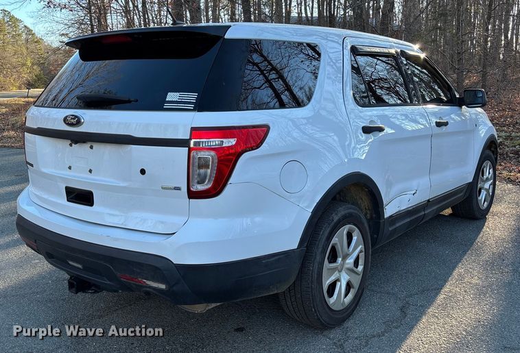 image for item FI1612 2015 Ford Explorer Police Interceptor SUV