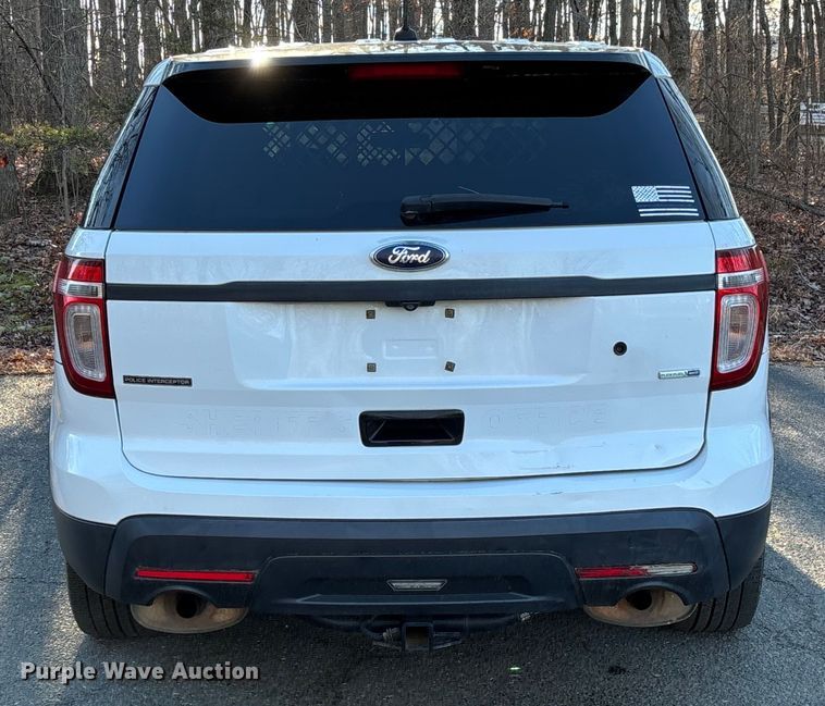 image for item FI1612 2015 Ford Explorer Police Interceptor SUV