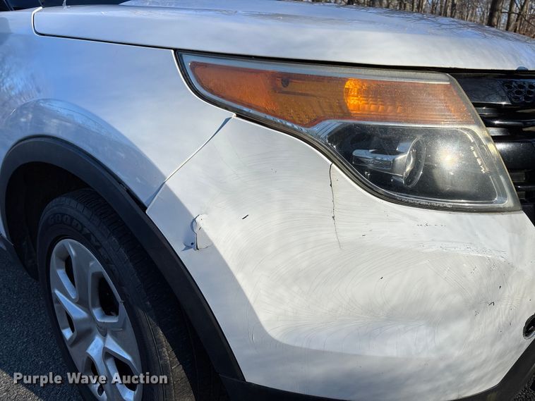 image for item FI1612 2015 Ford Explorer Police Interceptor SUV