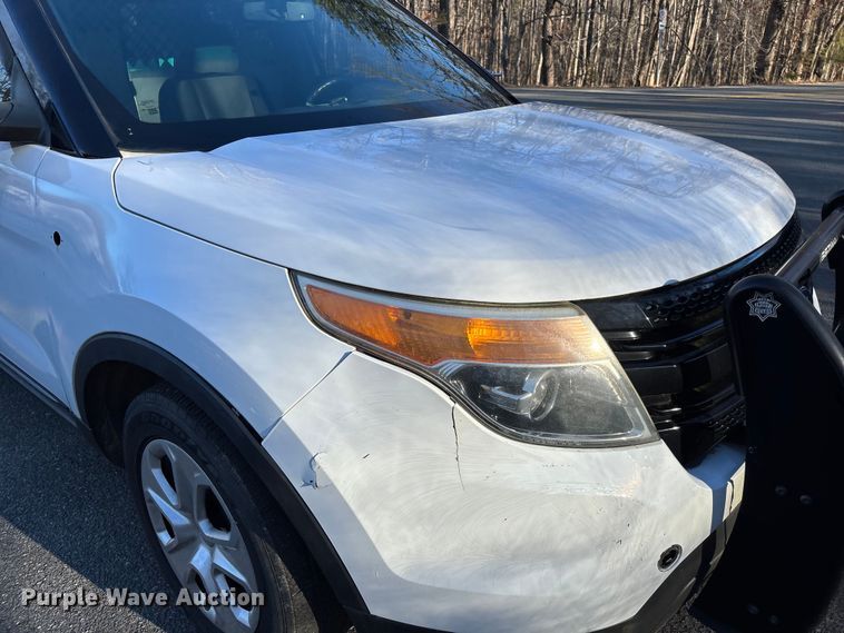image for item FI1612 2015 Ford Explorer Police Interceptor SUV