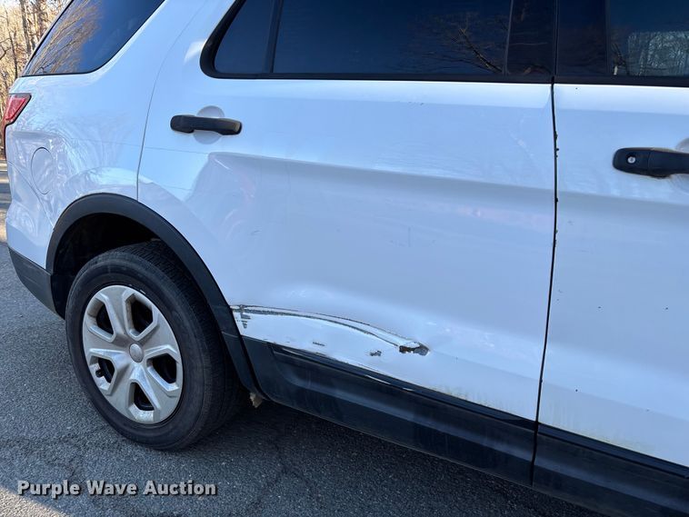 image for item FI1612 2015 Ford Explorer Police Interceptor SUV