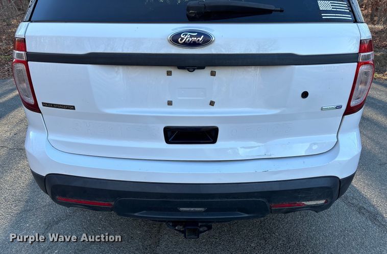 image for item FI1612 2015 Ford Explorer Police Interceptor SUV