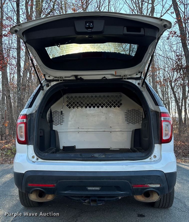 image for item FI1612 2015 Ford Explorer Police Interceptor SUV