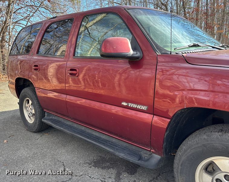 image for item FI1618 2002 Chevrolet Tahoe SUV