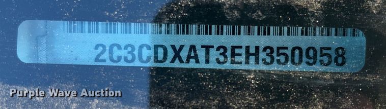 image for item FI1619 2014 Dodge Charger Police