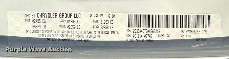 image for item FI1623 2010 Dodge Charger Police 