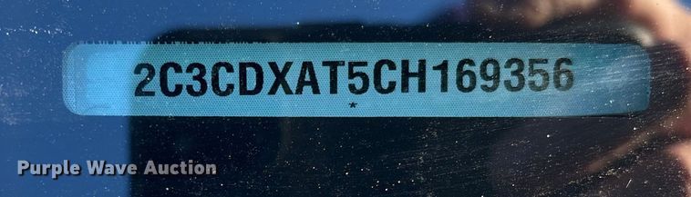 image for item FI1624 2012 Dodge Charger Police