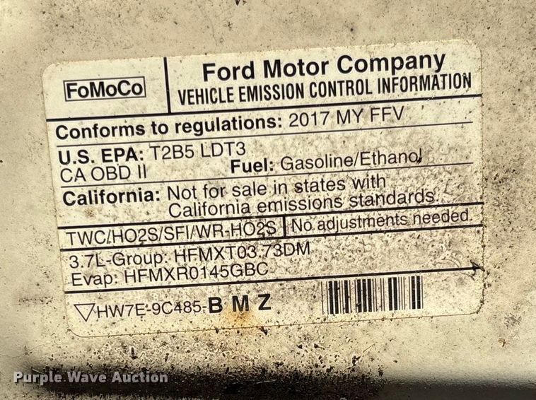 image for item FI1626 2017 Ford Explorer SUV