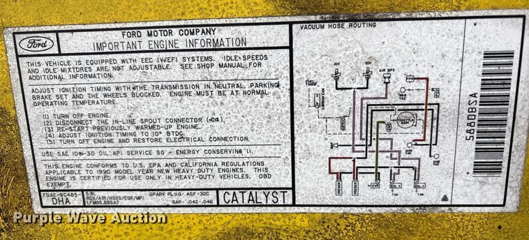 image for item FK1091 1990 Ford F250 Custom pickup truck