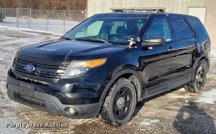 image for item NO9838 2014 Ford Explorer Police Interceptor SUV
