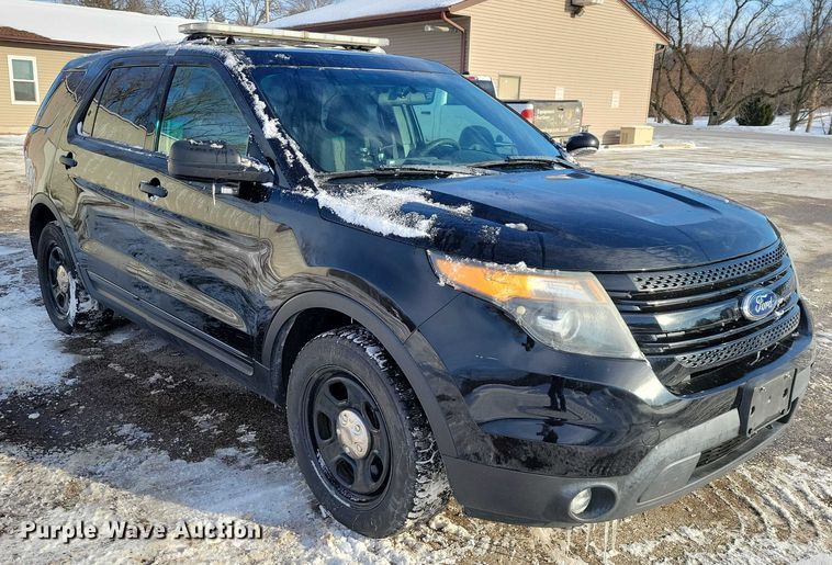 image for item NO9838 2014 Ford Explorer Police Interceptor SUV