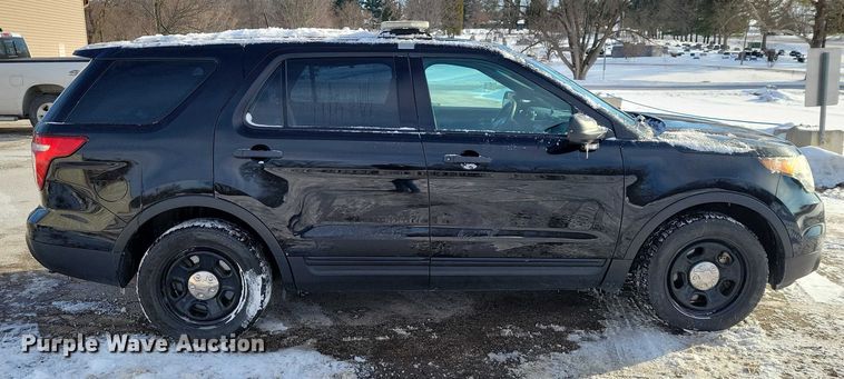 image for item NO9838 2014 Ford Explorer Police Interceptor SUV