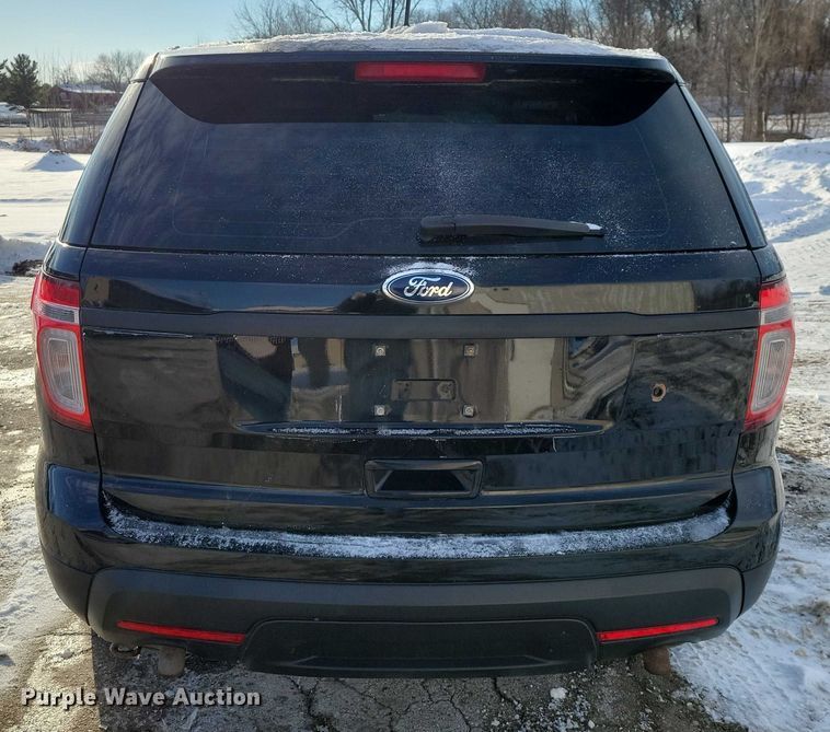 image for item NO9838 2014 Ford Explorer Police Interceptor SUV