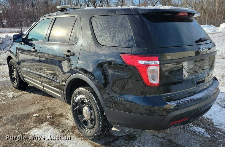 image for item NO9838 2014 Ford Explorer Police Interceptor SUV