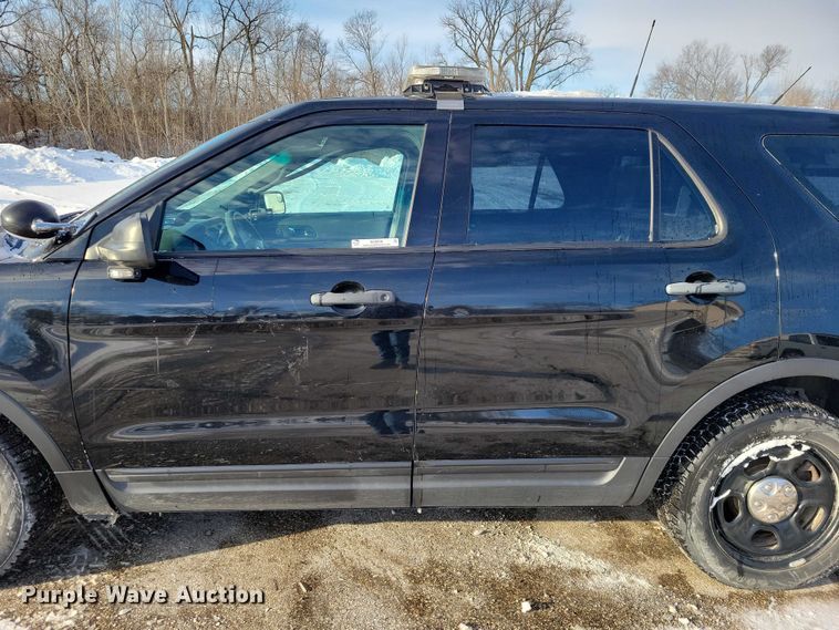 image for item NO9838 2014 Ford Explorer Police Interceptor SUV