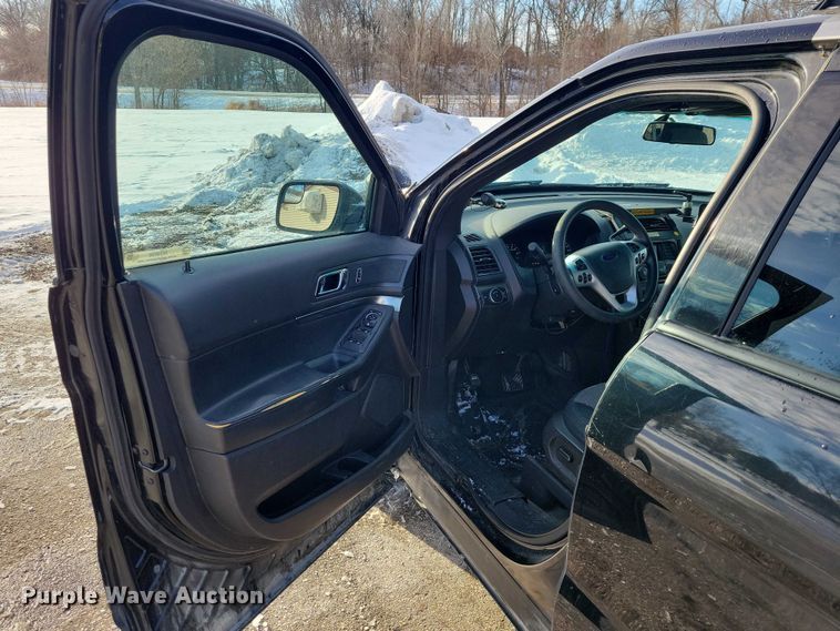 image for item NO9838 2014 Ford Explorer Police Interceptor SUV