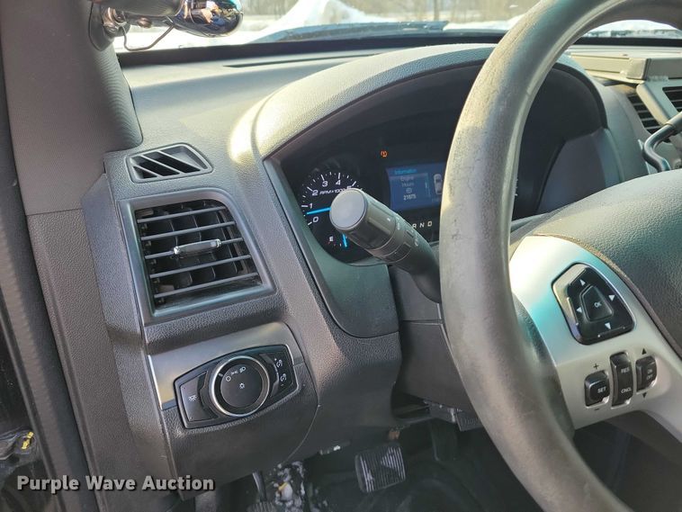 image for item NO9838 2014 Ford Explorer Police Interceptor SUV