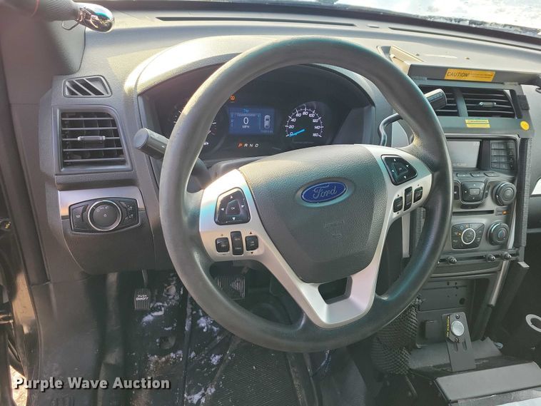 image for item NO9838 2014 Ford Explorer Police Interceptor SUV