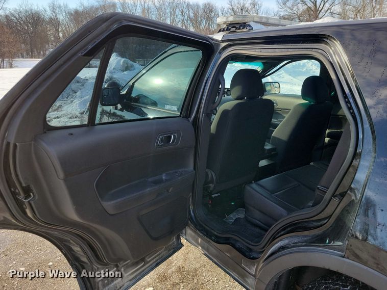 image for item NO9838 2014 Ford Explorer Police Interceptor SUV