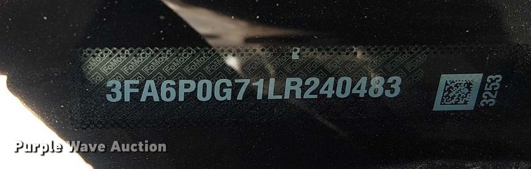 image for item OJ9940 2020 Ford Fusion 