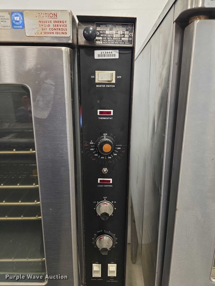 image for item ZA0767 (2) convection ovens