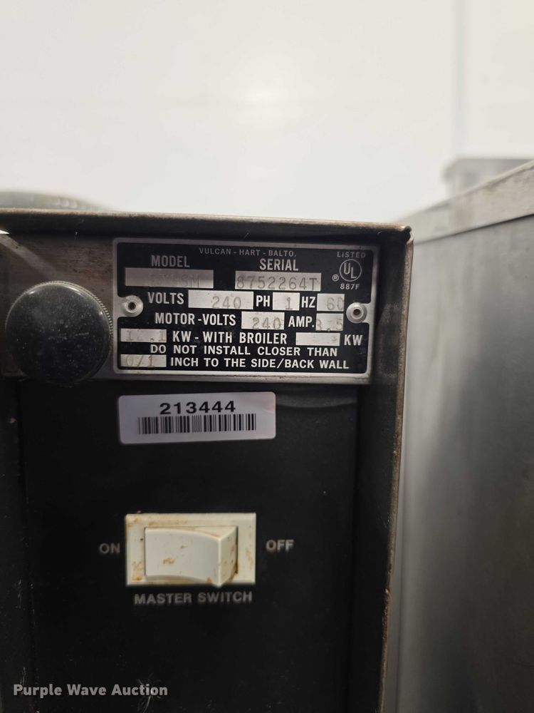 image for item ZA0767 (2) convection ovens