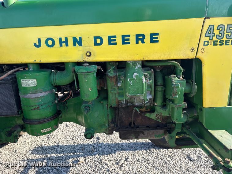 image for item DQ4197 1959 John Deere 435 tractor