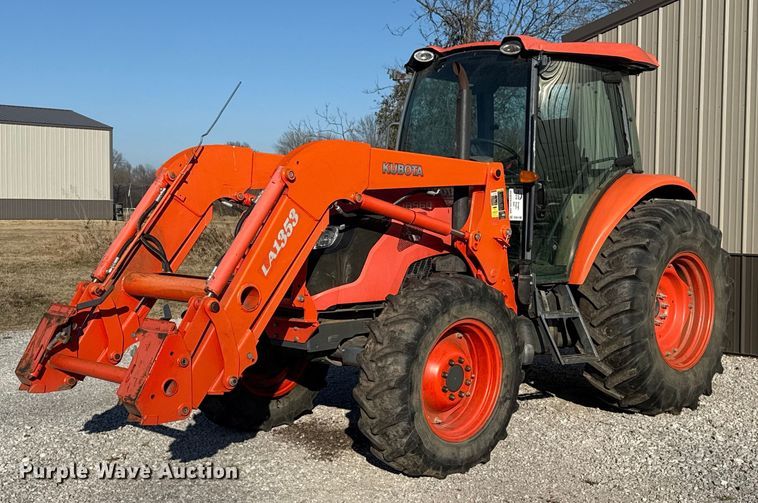 image for item DQ4198 Kubota M8560 MFWD tractor