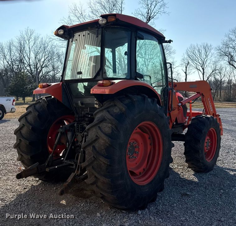 image for item DQ4198 Kubota M8560 MFWD tractor