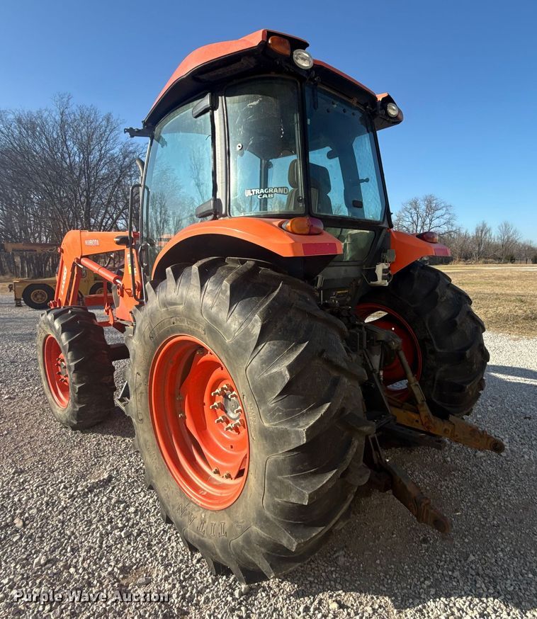 image for item DQ4198 Kubota M8560 MFWD tractor