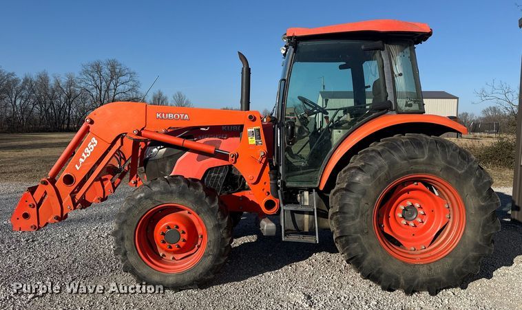 image for item DQ4198 Kubota M8560 MFWD tractor