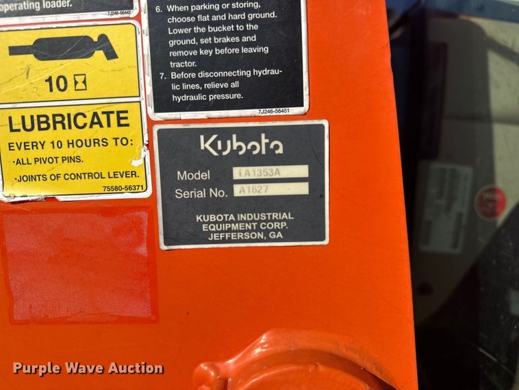 image for item DQ4198 Kubota M8560 MFWD tractor