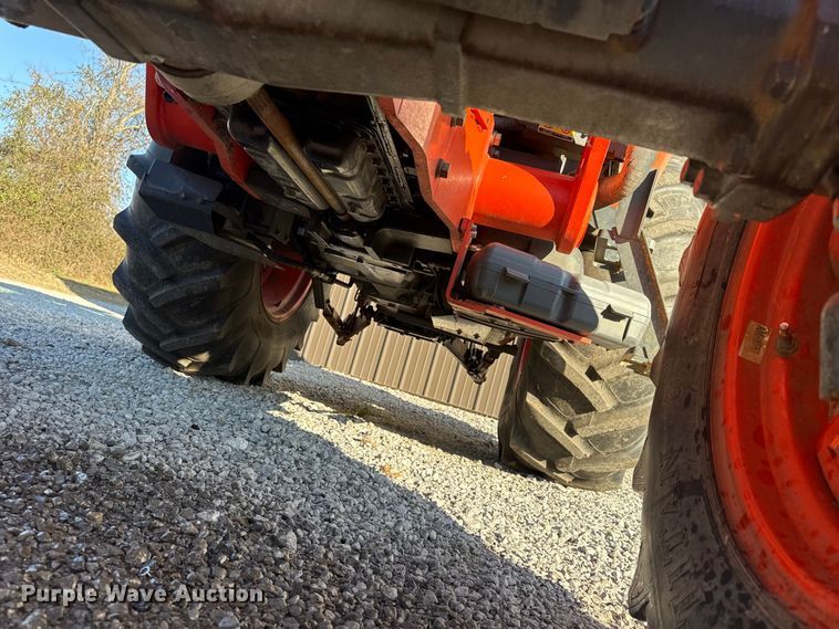 image for item DQ4198 Kubota M8560 MFWD tractor