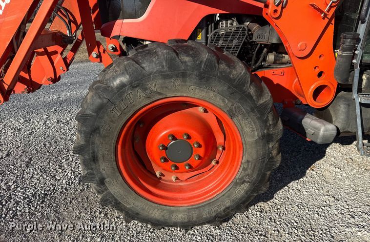 image for item DQ4198 Kubota M8560 MFWD tractor