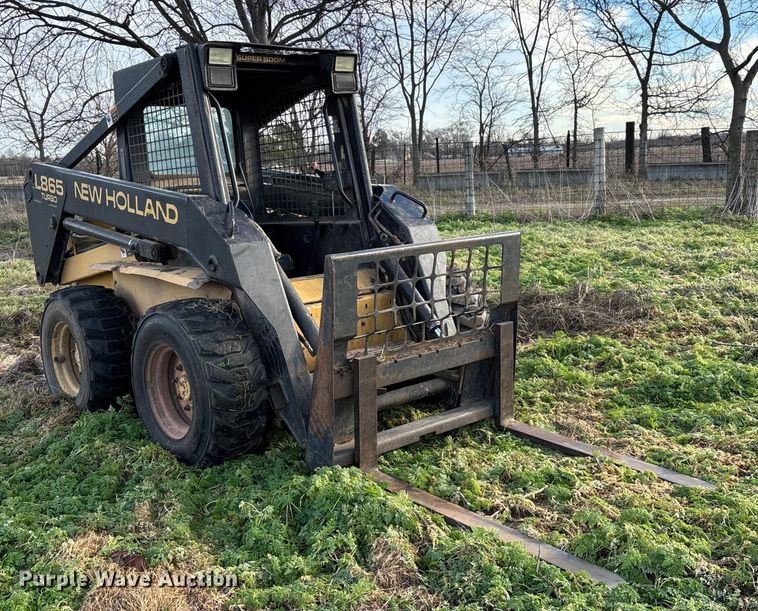image for item DW7394 1997 New Holland L865 Turbo skid steer loader