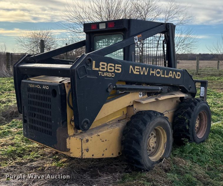 image for item DW7394 1997 New Holland L865 Turbo skid steer loader