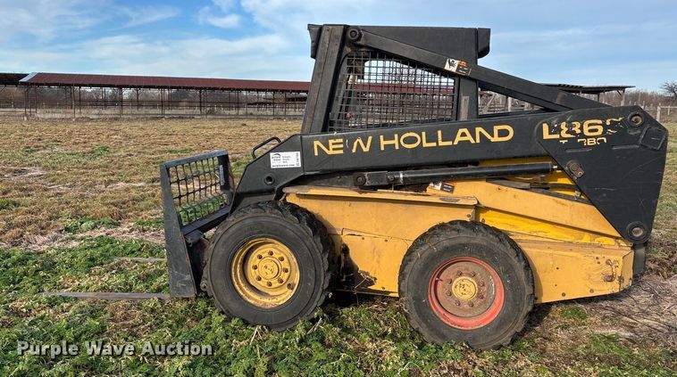 image for item DW7394 1997 New Holland L865 Turbo skid steer loader