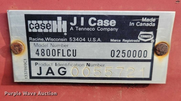 image for item EA2762 Case IH 4800 field cultivator