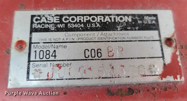 image for item EA2789 Case 1084 corn head