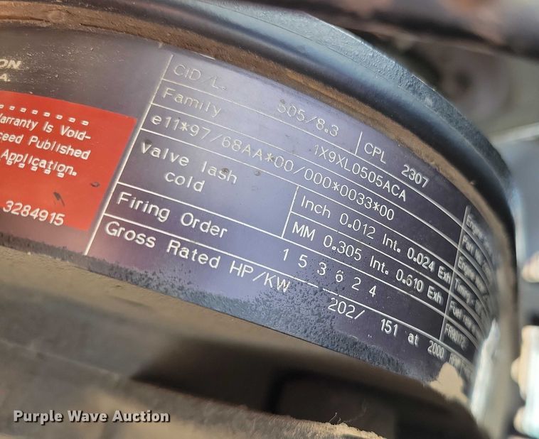 image for item EA2793 2001 Case IH MX200 tractor