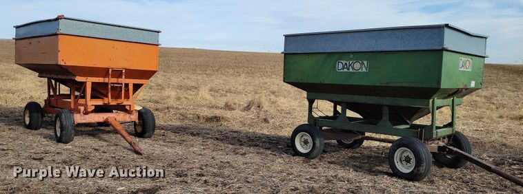 image for item EA2799 (2) gravity wagons