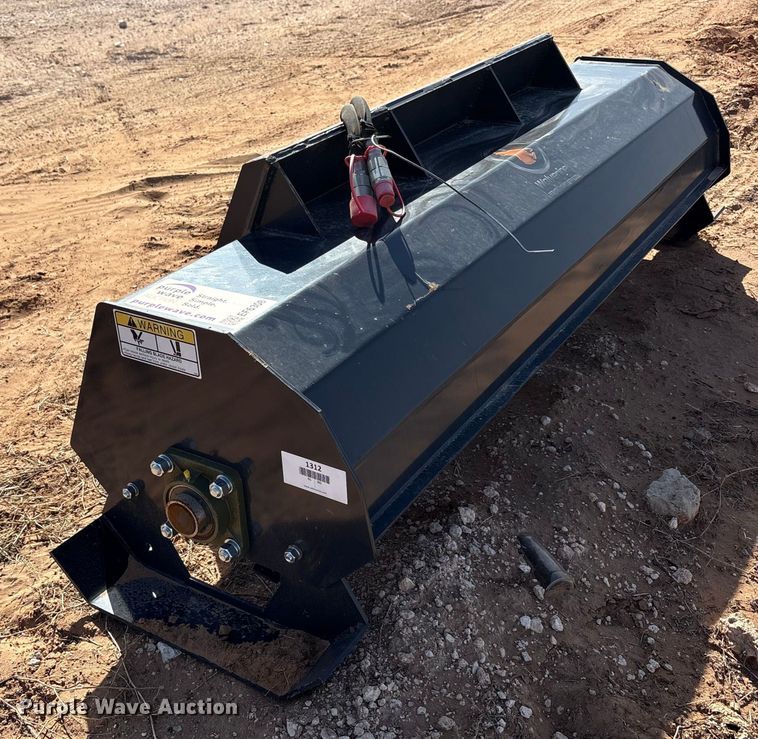 image for item EF6308 Wolverine TL-12-72W skid steer tiller