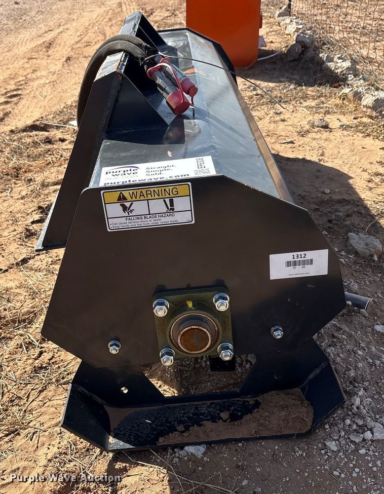 image for item EF6308 Wolverine TL-12-72W skid steer tiller