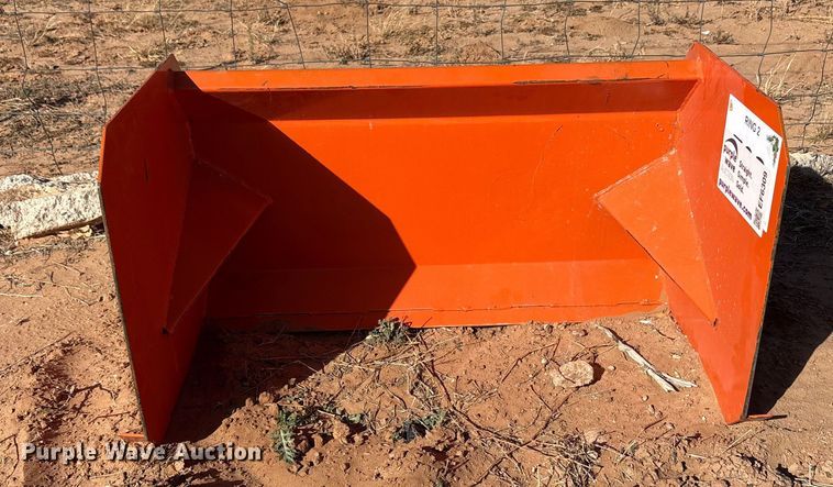 image for item EF6309 Compact utility loader snow pusher