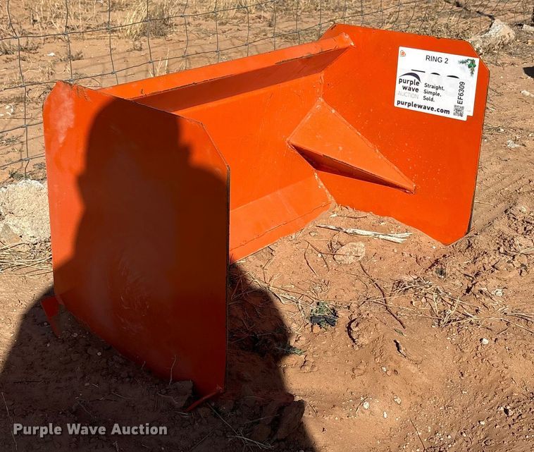 image for item EF6309 Compact utility loader snow pusher