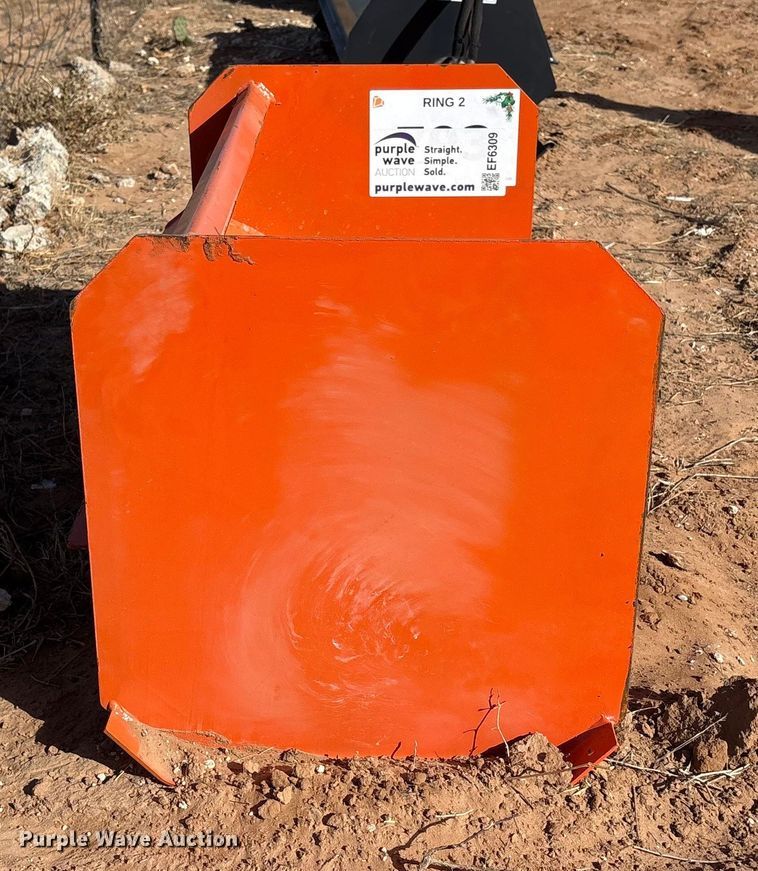 image for item EF6309 Compact utility loader snow pusher