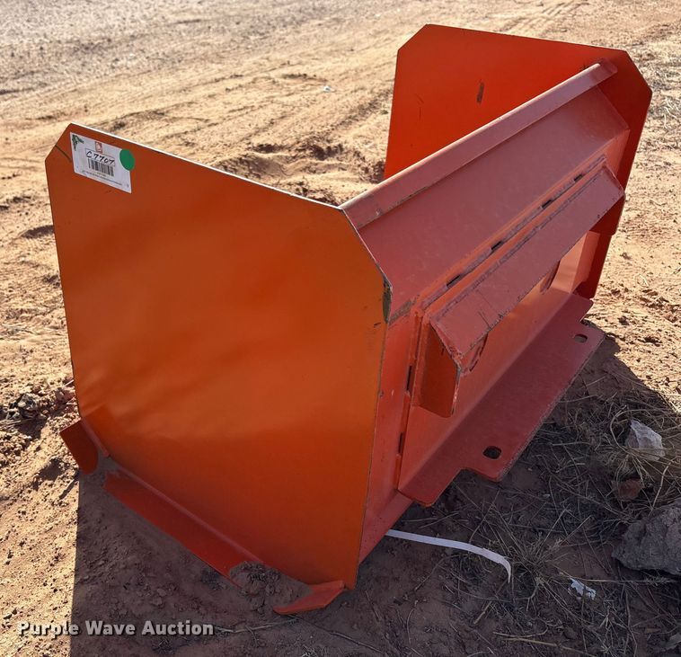 image for item EF6309 Compact utility loader snow pusher