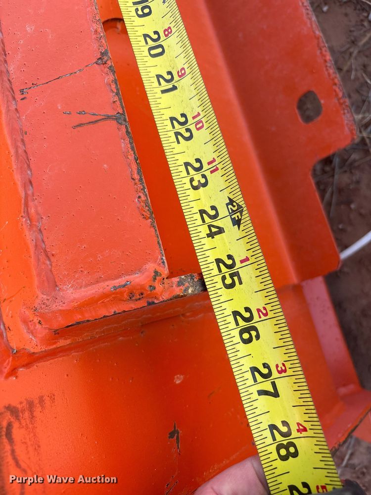 image for item EF6309 Compact utility loader snow pusher