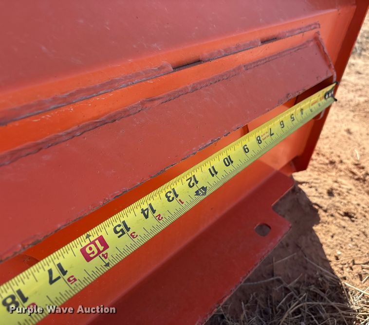 image for item EF6309 Compact utility loader snow pusher