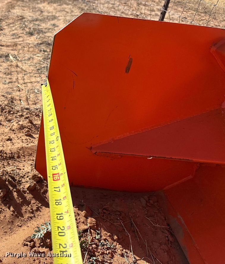 image for item EF6309 Compact utility loader snow pusher